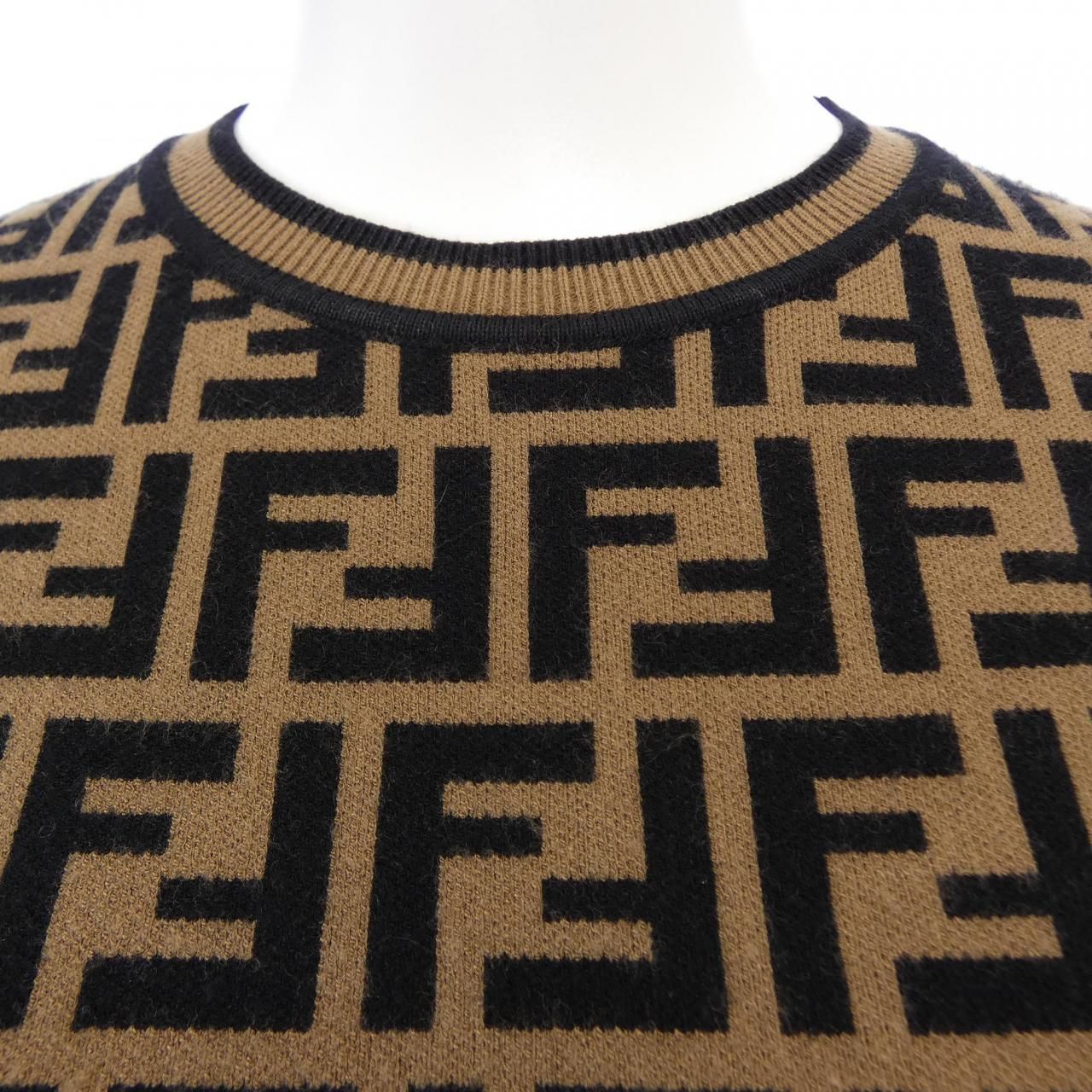 Fendi FF Motif Knit Sweater — view 6