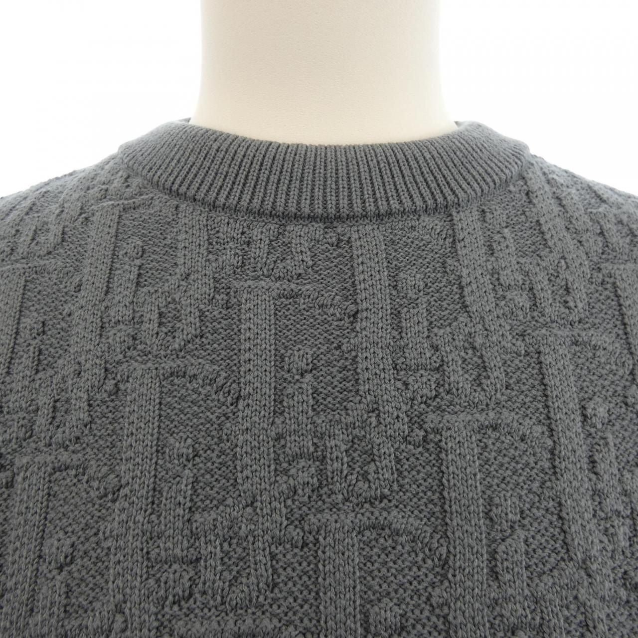 Dior Knit Sweater Gray — view 5