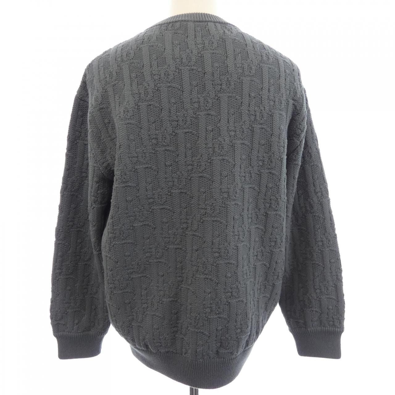 Dior Knit Sweater Gray — view 2