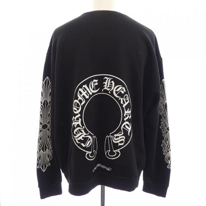 Chrome Hearts Horse Shoe Floral Cross 695 Sweatshirt — view 2