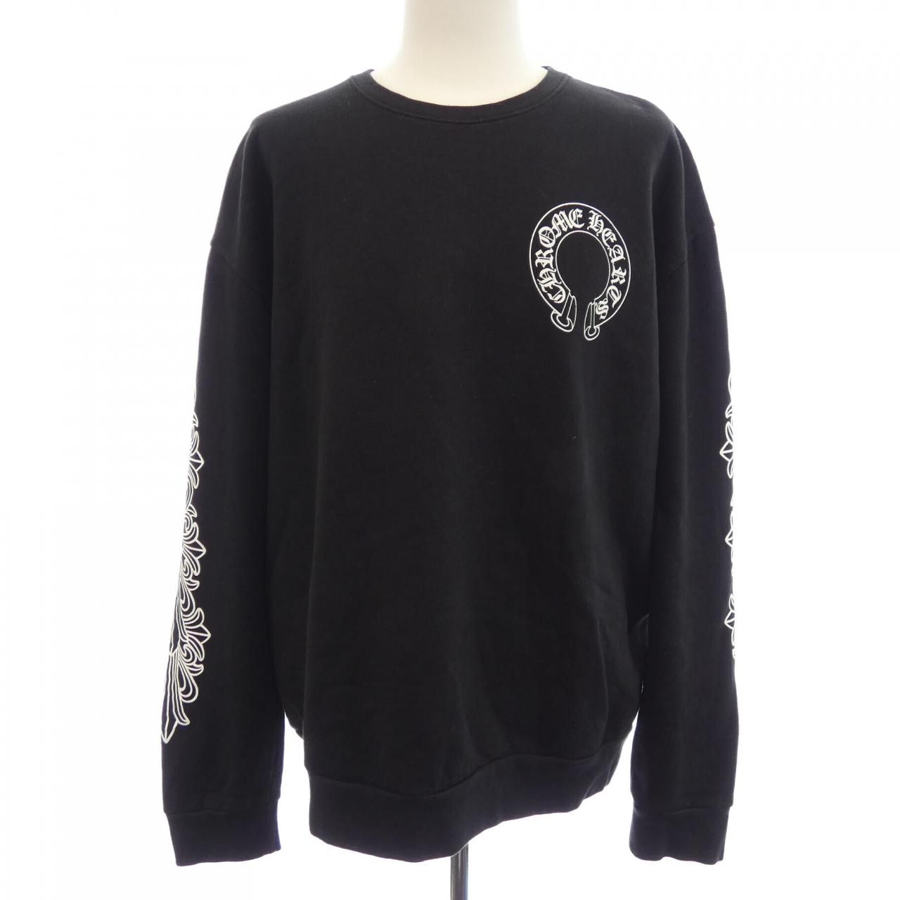 Chrome Hearts Horse Shoe Floral Cross 695 Sweatshirt