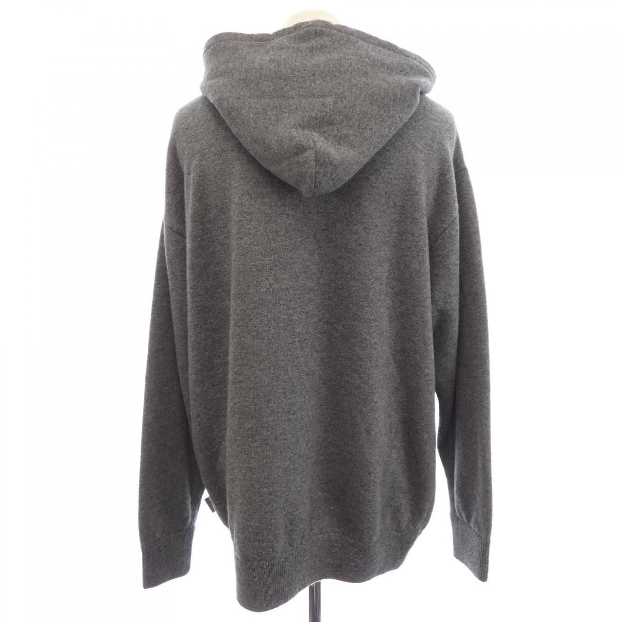 Loewe Anagram Hoodie Gray — view 2