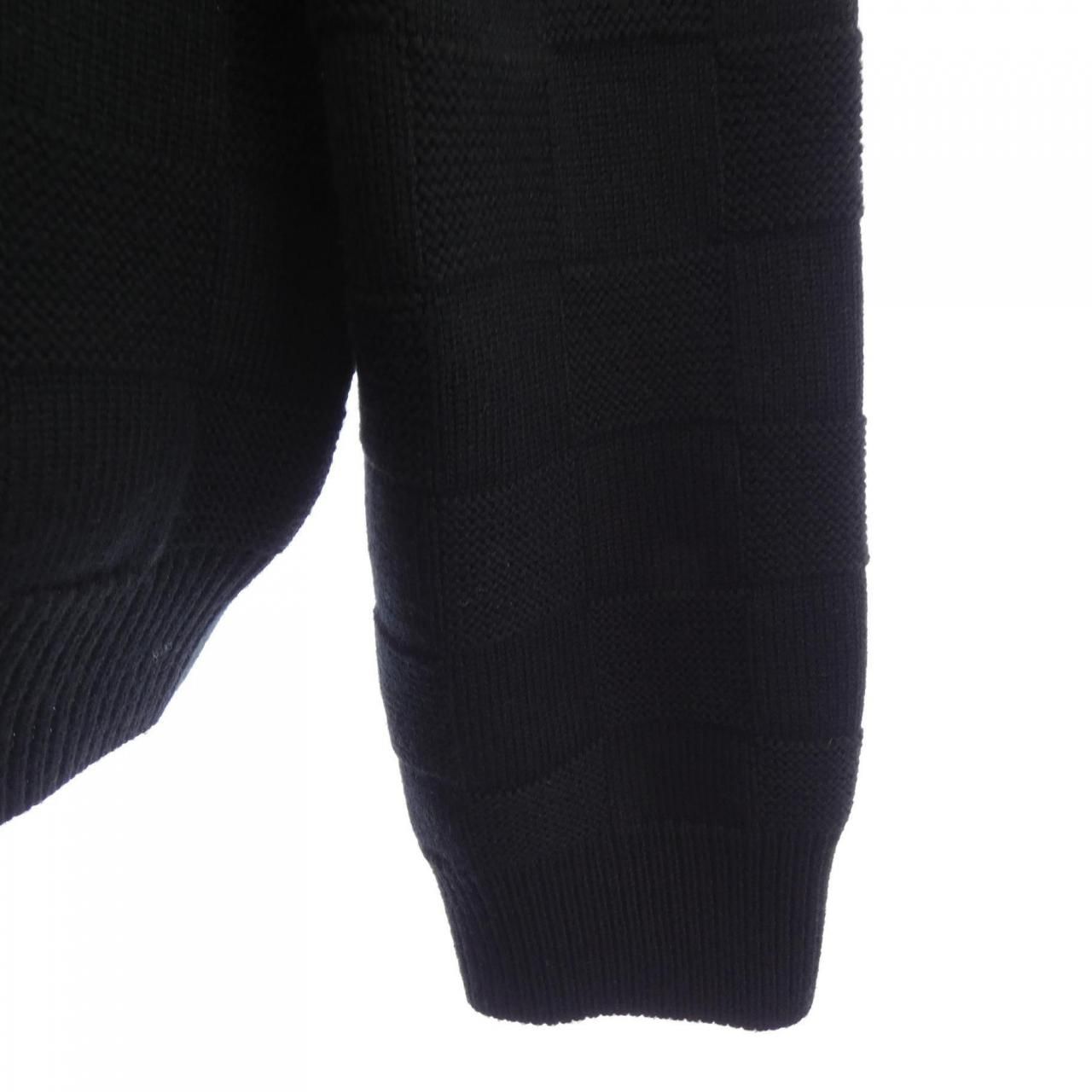 Louis Vuitton Damier Over with Pearl Signature Knit Sweater — view 6