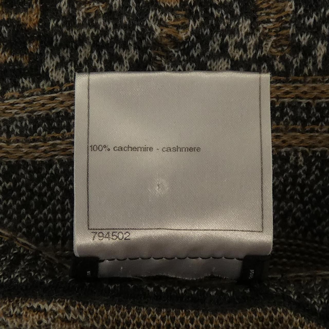 Chanel Knit Sweater Gray — view 3