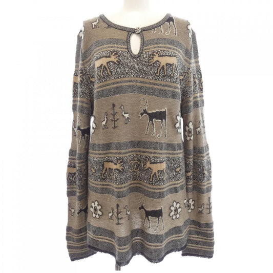 Chanel Knit Sweater Gray