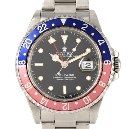 Rolex GMT Master SS Automatic Winding T Number Watch