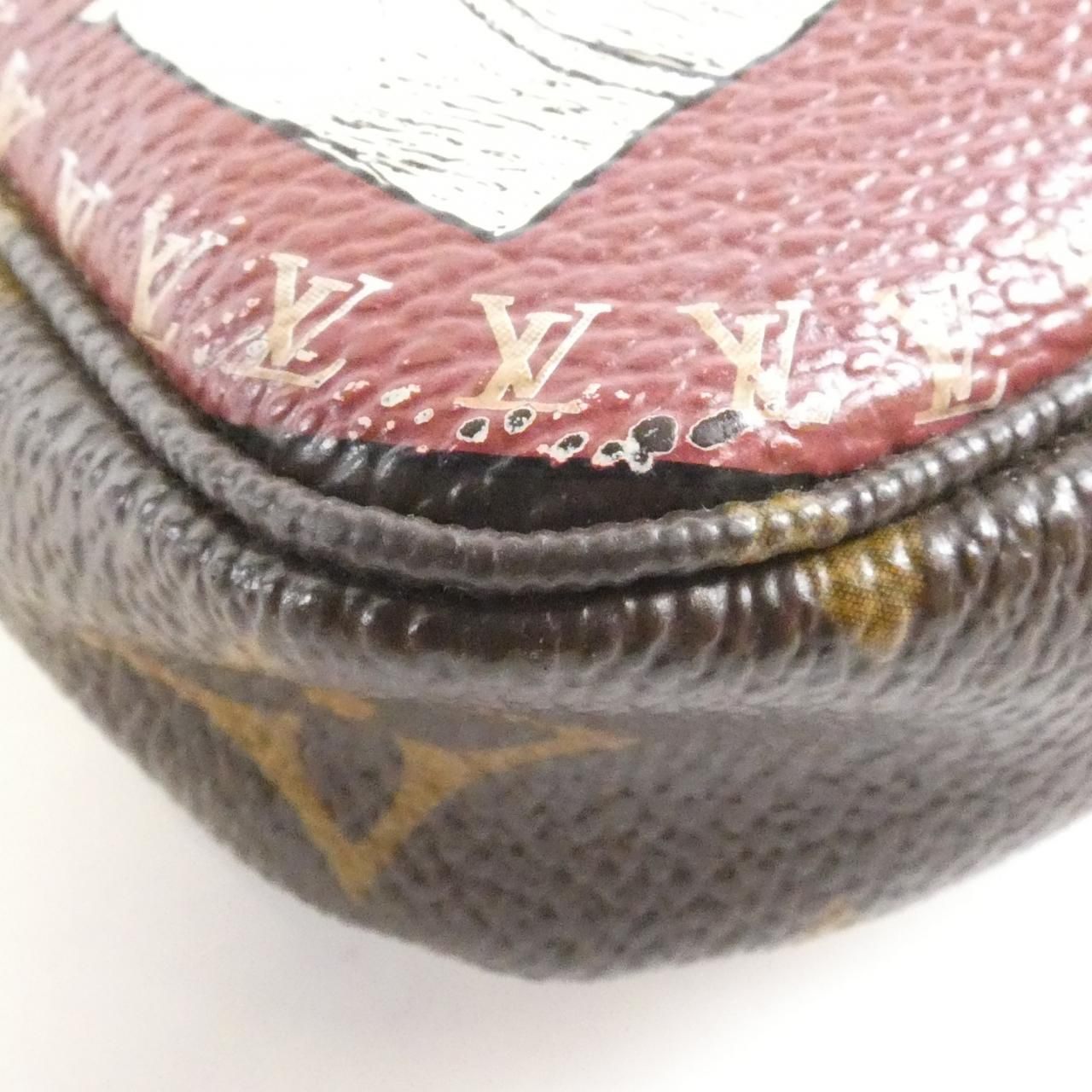 Louis Vuitton Monogram Patch Mini Pochette Pouch — view 4