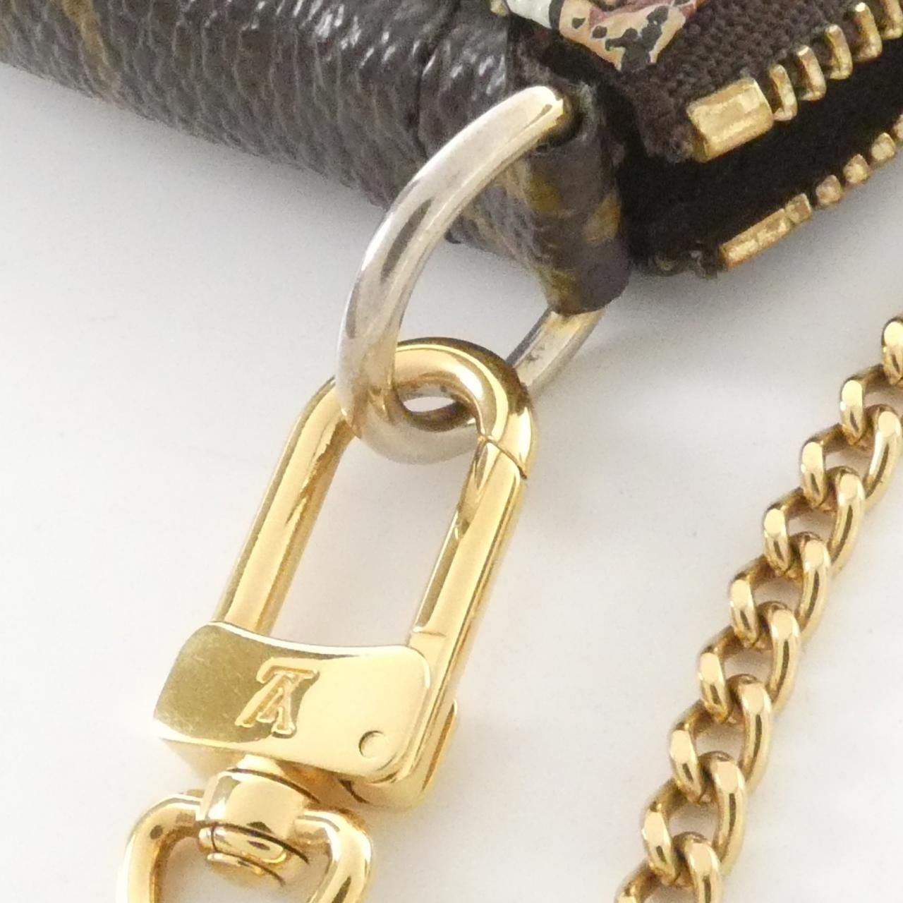 Louis Vuitton Monogram Patch Mini Pochette Pouch — view 7