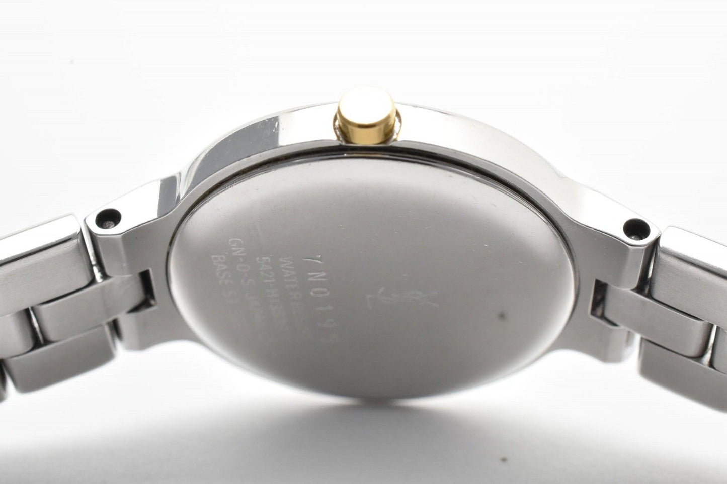 Saint Laurent Quartz Watch Black Dial Silver Gold — view 9