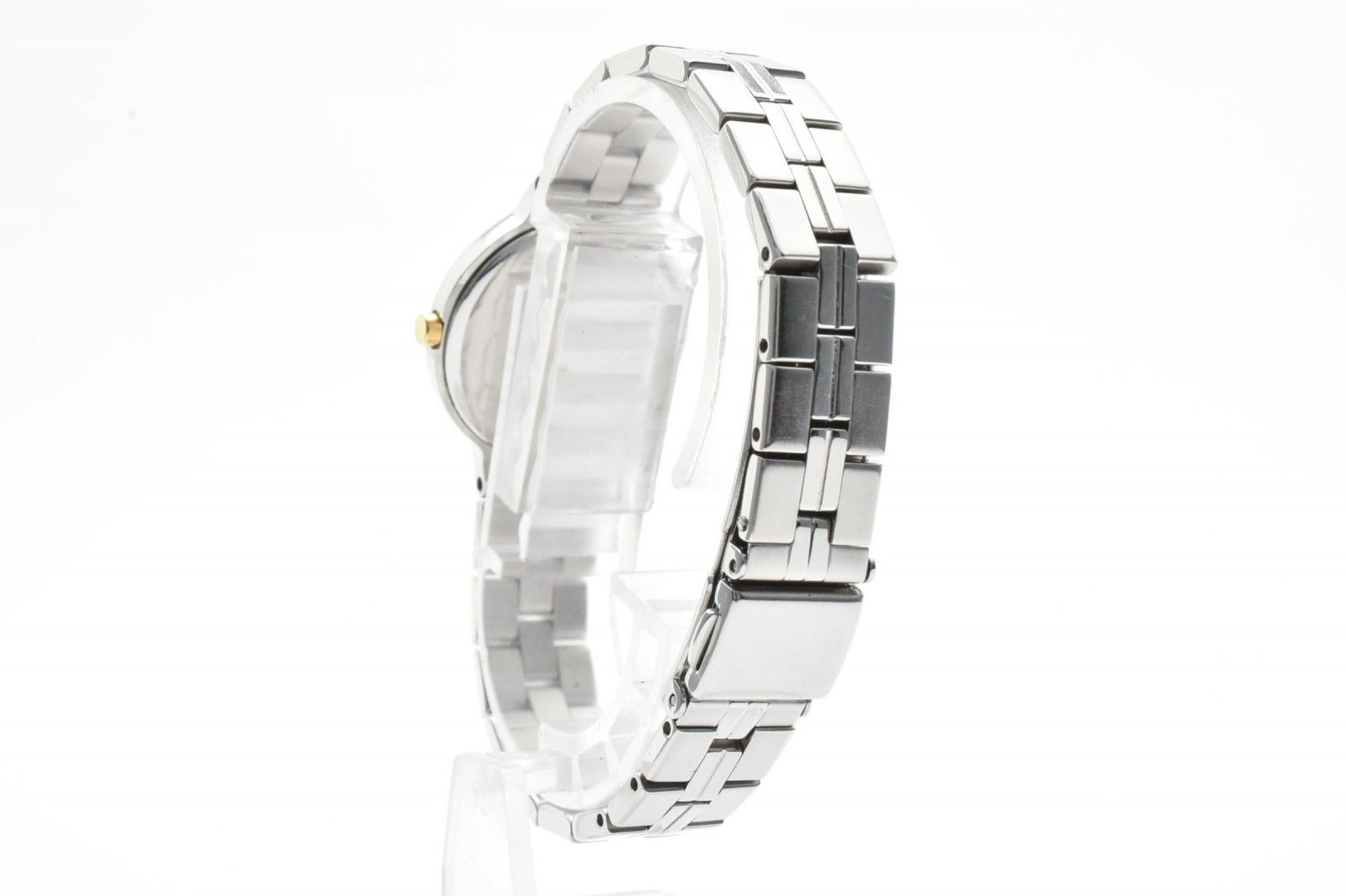 Saint Laurent Quartz Watch Black Dial Silver Gold — view 6