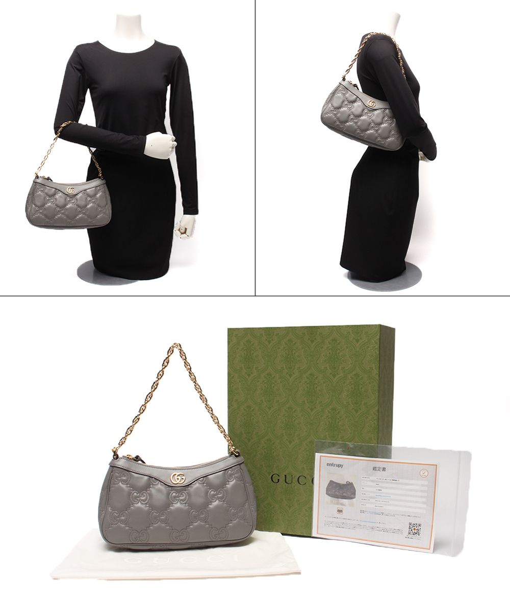 Gucci Chain Shoulder Bag GG Matelasse — view 6