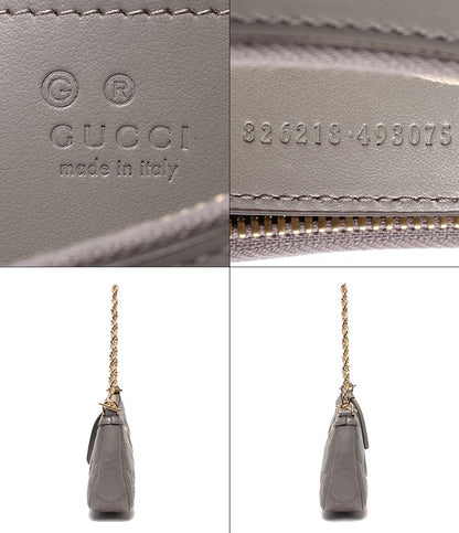 Gucci Chain Shoulder Bag GG Matelasse — view 4