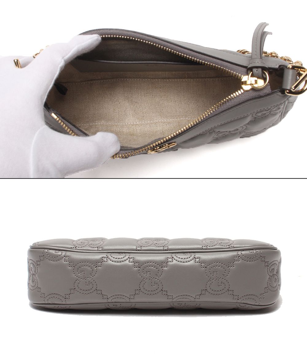 Gucci Chain Shoulder Bag GG Matelasse — view 3