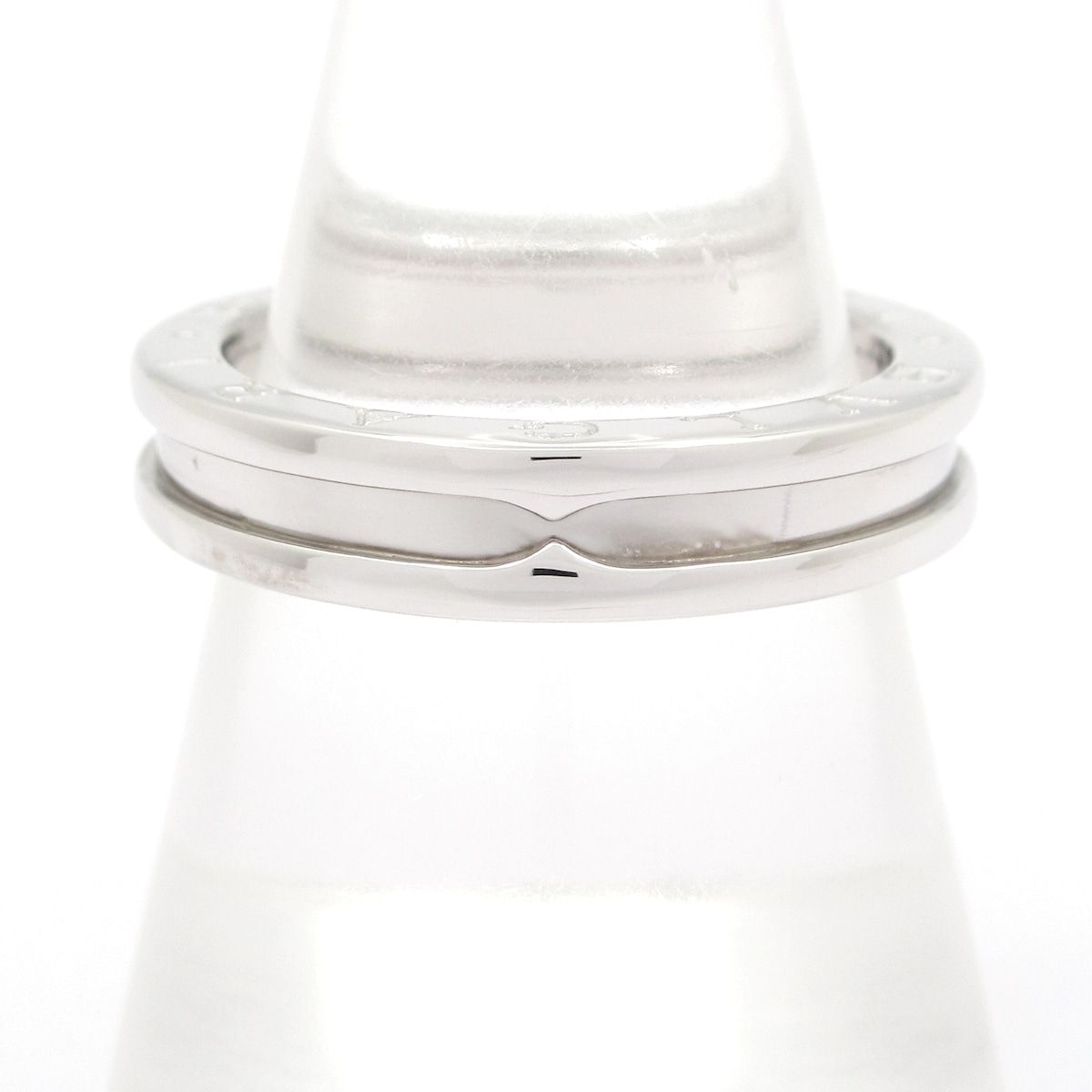 Bvlgari Ring 56 18k White Gold