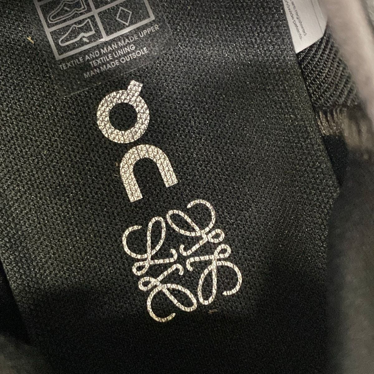 Loewe Sneakers Cloud Tilt Black on Collaboration — view 9