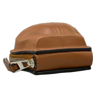Loewe Pouch Sea Shell Mini Brown Leather — view 3