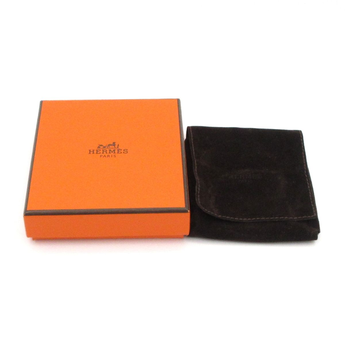 Hermes Bangle Clic Clac Silver Black Bracelet — view 6