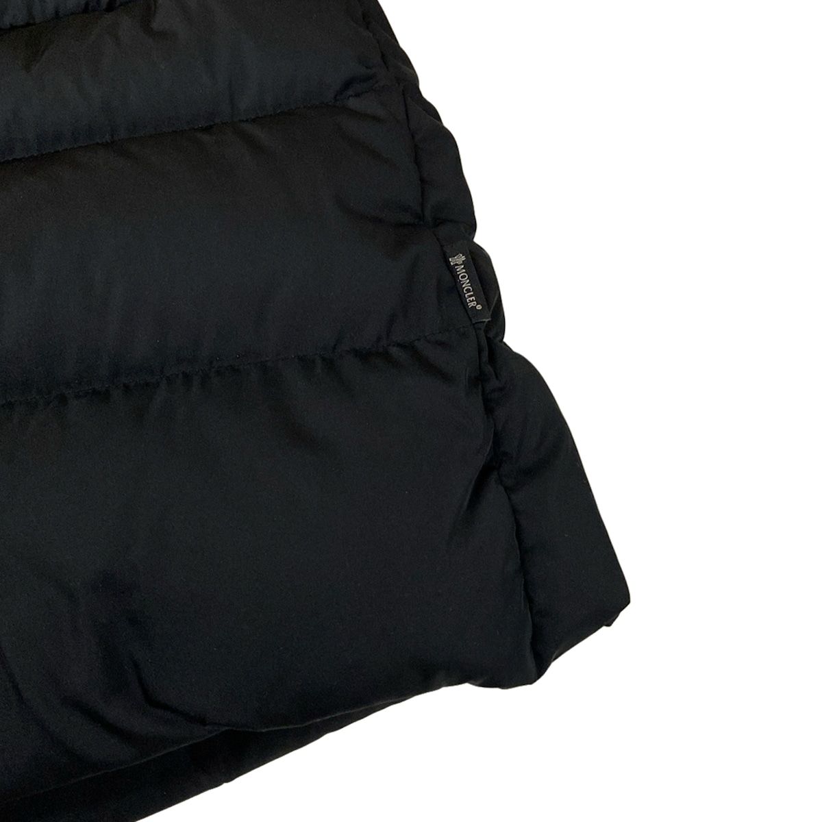 Moncler Down Coat 0 XS Nimloth Black Long Sleeve Winter — view 8