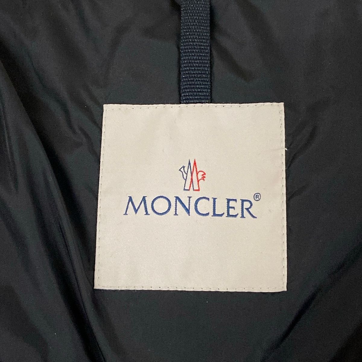 Moncler Down Coat 0 XS Nimloth Black Long Sleeve Winter — view 3