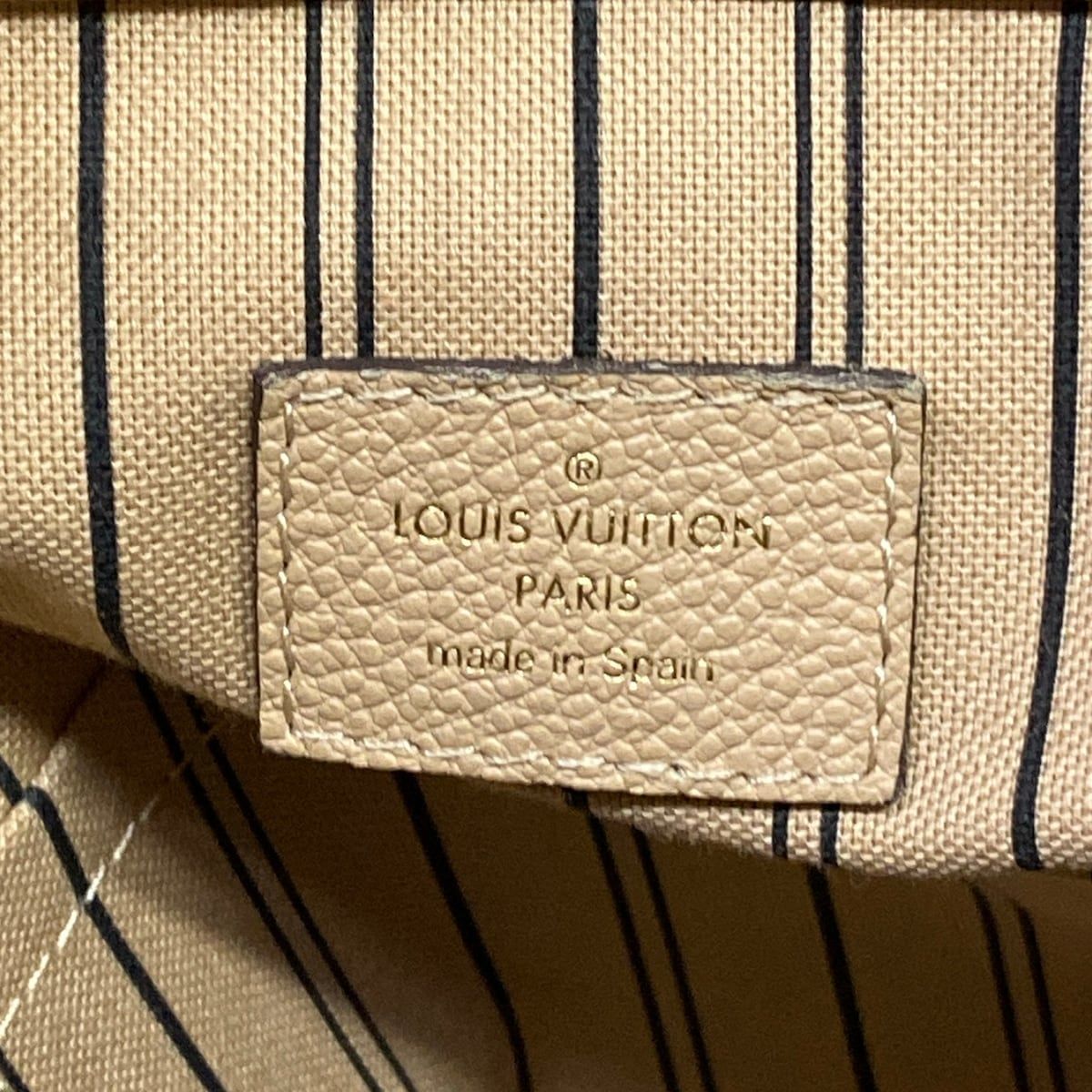 Louis Vuitton Handbag Monogram Empreinte Artisan Dune Leather — view 9