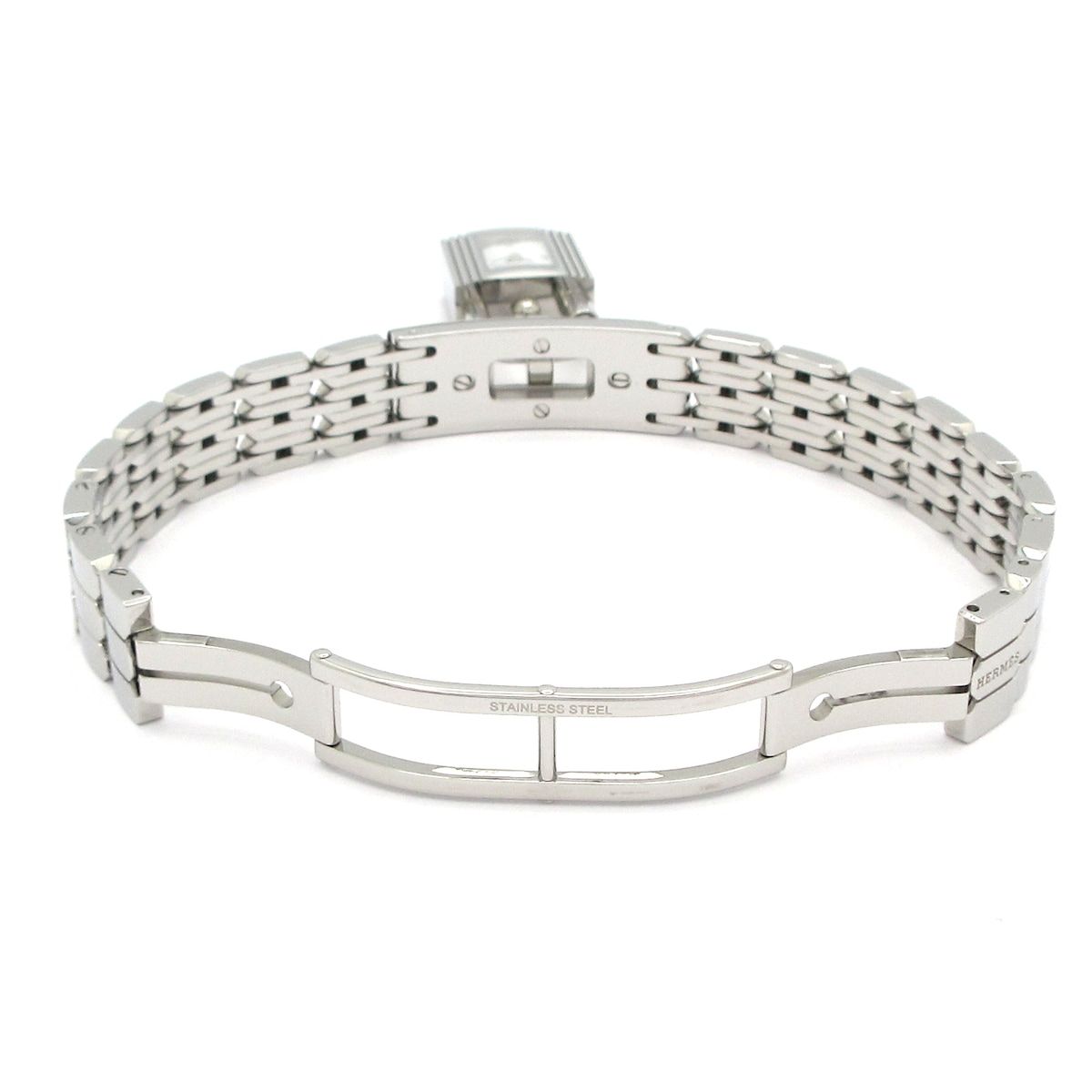 Hermes Watch Kelly SS White — view 8