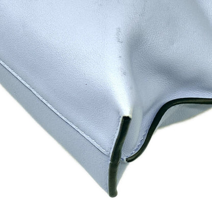 Loewe Clutch Flamenco Mini Light Blue Leather — view 6