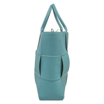 Bottega Veneta Tote Large Arco Light Blue Leather — view 4