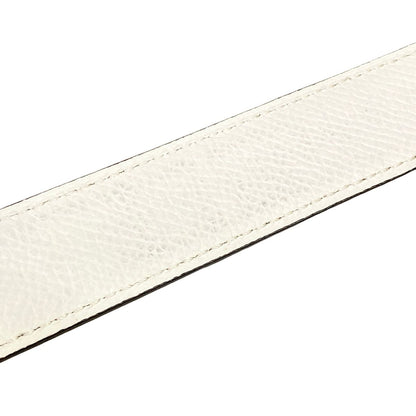 Hermes Belt 80 Constance Etoupe White Guilloche Silver — view 6