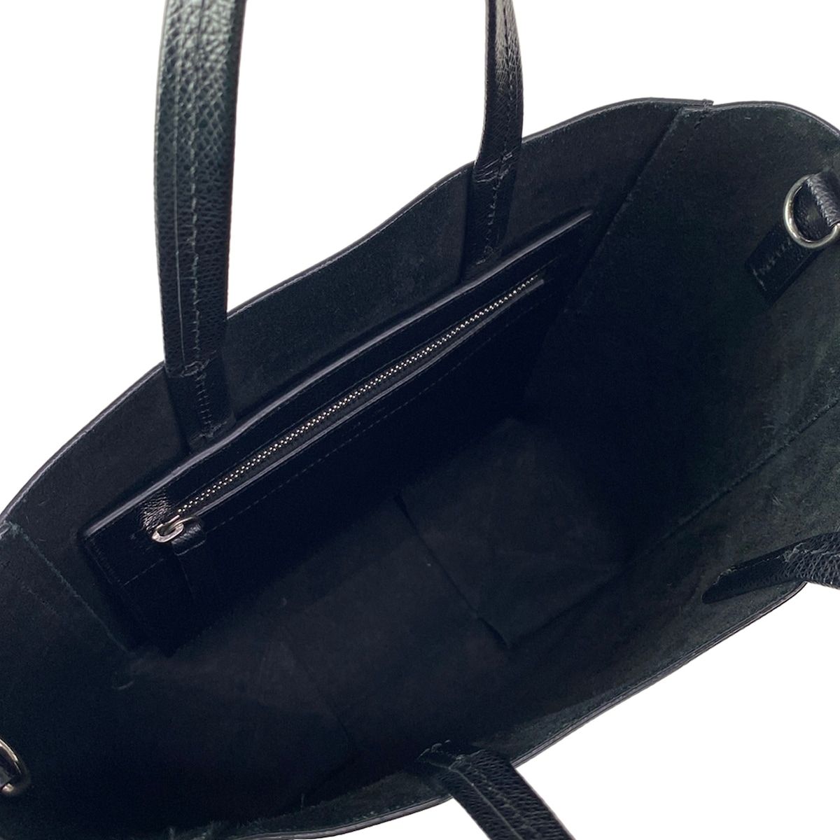 Celine Tote Vertical Cabas Mall Black Leather — view 7