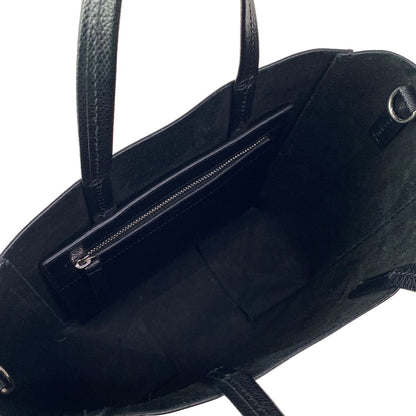 Celine Tote Vertical Cabas Mall Black Leather — view 7