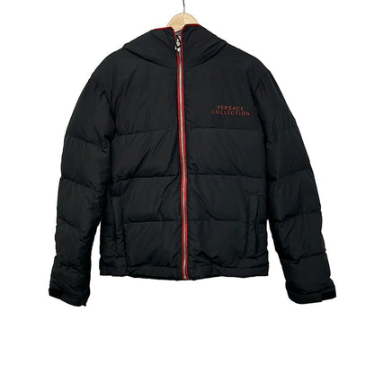 Versace Down Jacket 46 XL Black Collection