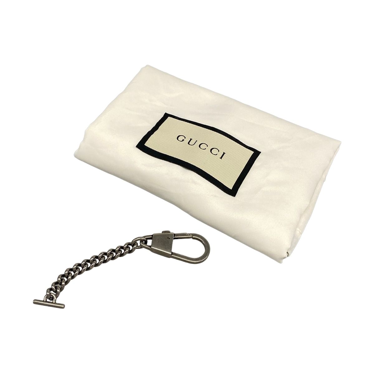 Gucci Shoulder Bag Dionysus GG Pattern Navy Ivory Dark Brown Chain Leather — view 8