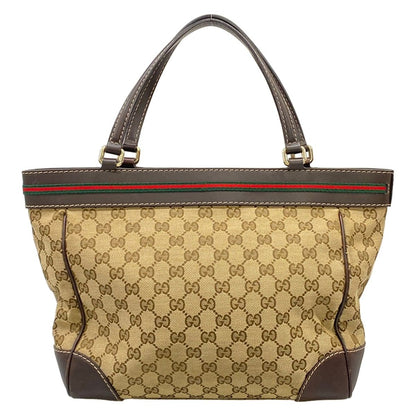 Gucci Tote GG Pattern Principe Beige Brown Multi Leather — view 3