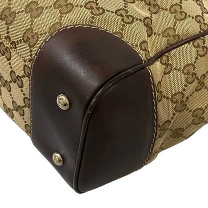 Gucci Tote GG Pattern Principe Beige Brown Multi Leather — view 6