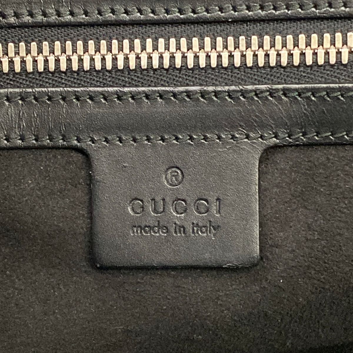 Gucci Tote GG Carre Ido Web Beige Black Multi Leather — view 8