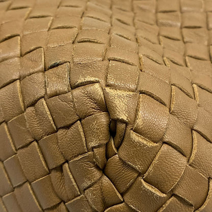 Bottega Veneta Boston Bag Intrecciato Brown Leather — view 6