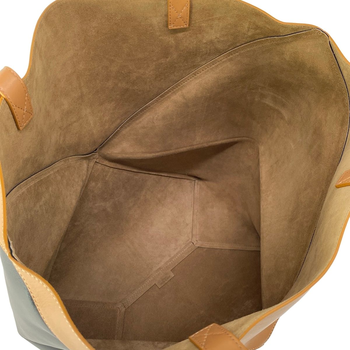 Loewe Tote Puzzle Fold XL Black Light Brown Bicolor — view 7