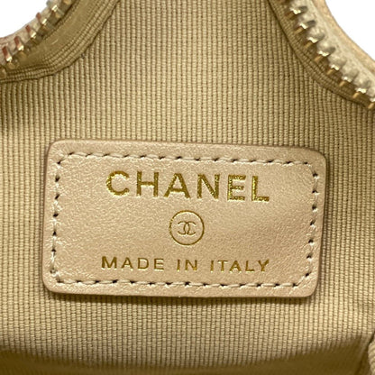Chanel Pouch Holiday Limited Gold Star CC Logo Lambskin — view 5