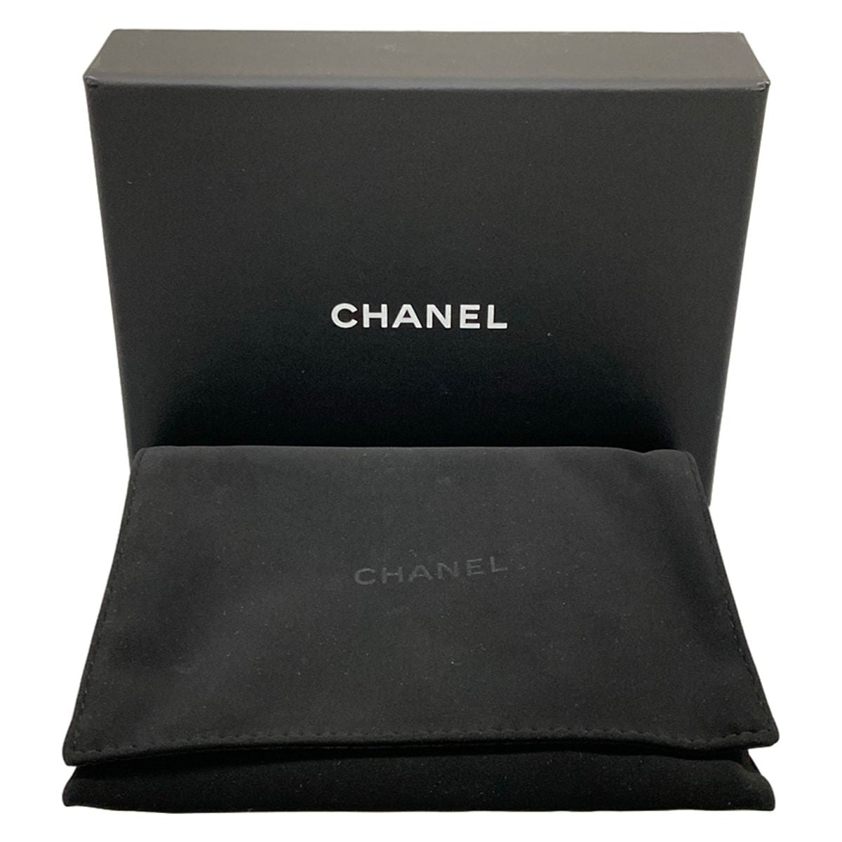 Chanel Pouch Holiday Limited Gold Star CC Logo Lambskin — view 6