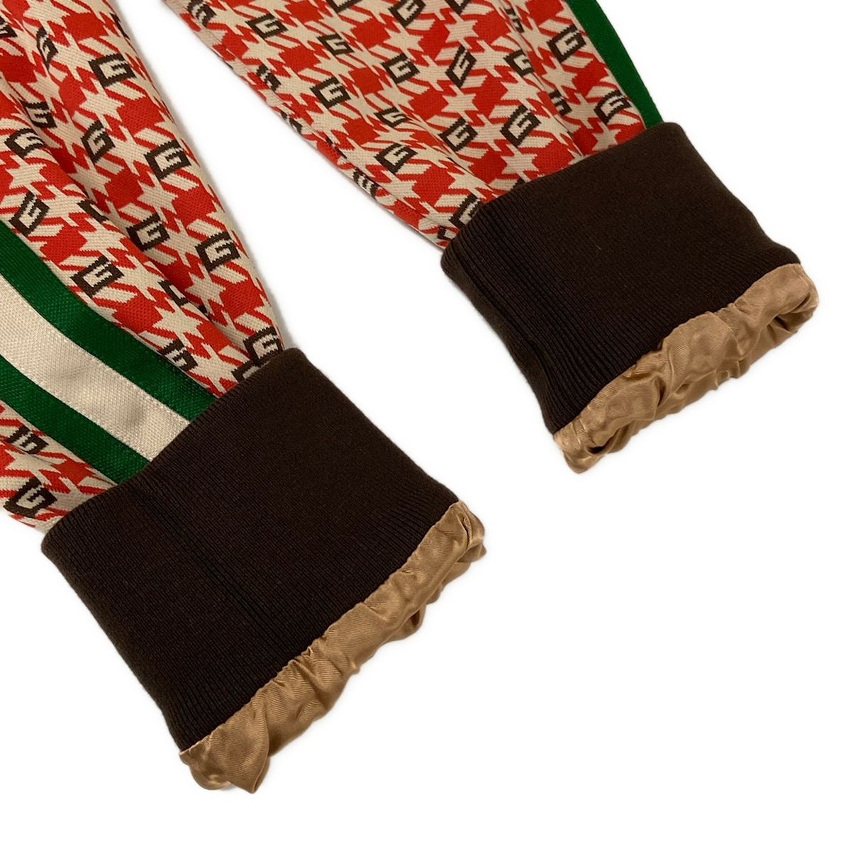 Gucci Jacket XS Orange Ivory Multi Long Sleeve Zip Up Spring Autumn — view 8