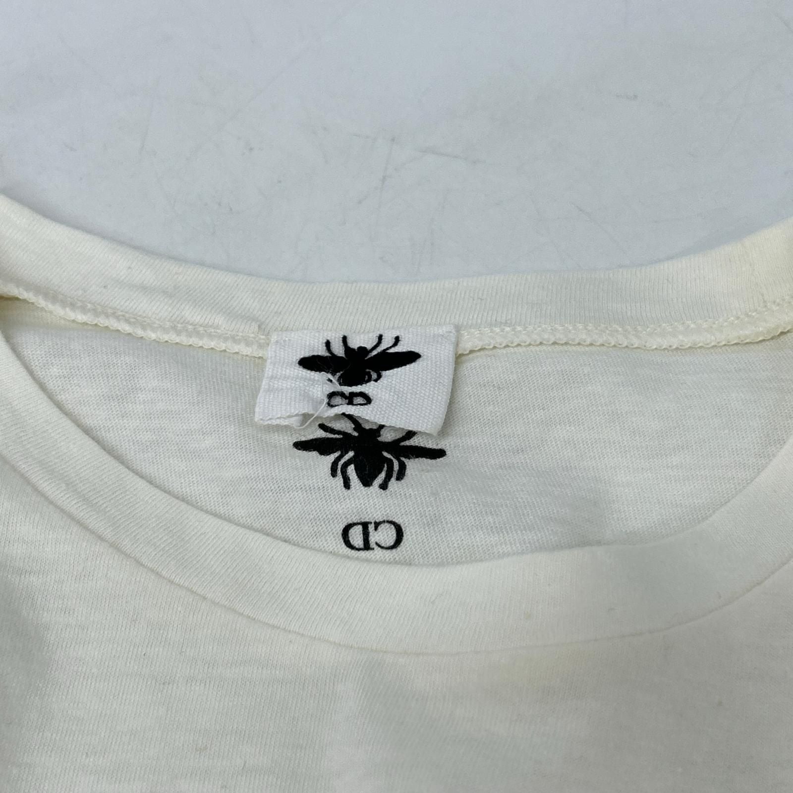 Dior White J'adior 8 Print T-Shirt XS — view 3