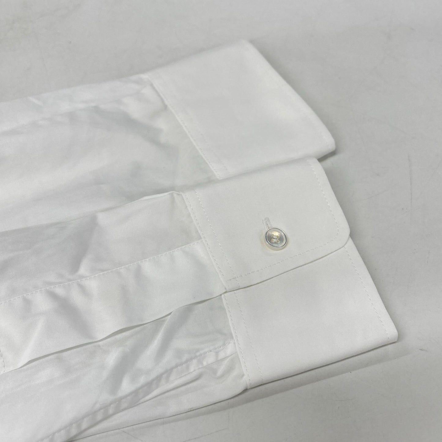 Celine White Cotton Shirt Blouse 34 — view 6