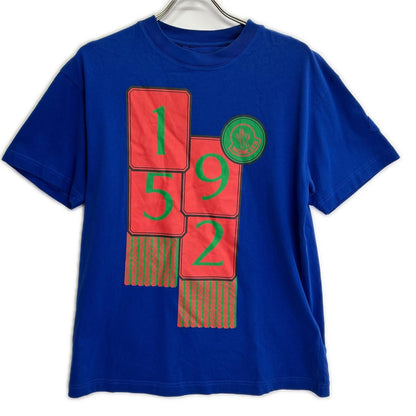 Moncler Genius Blue Graphic T-Shirt XS
