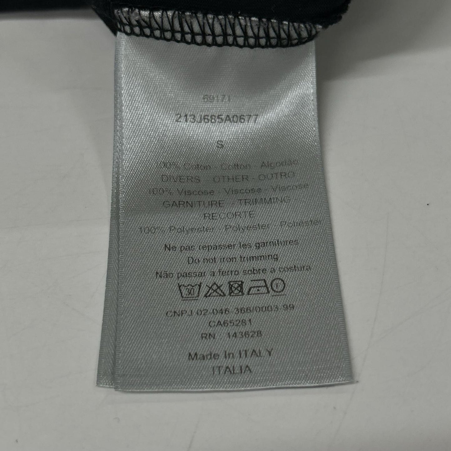 Dior Black Ccd Heart Patch T-Shirt — view 4