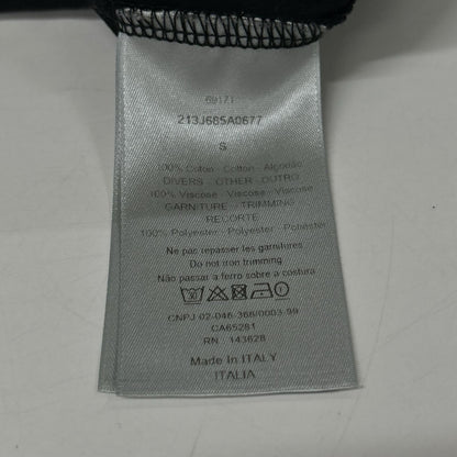 Dior Black Ccd Heart Patch T-Shirt — view 4