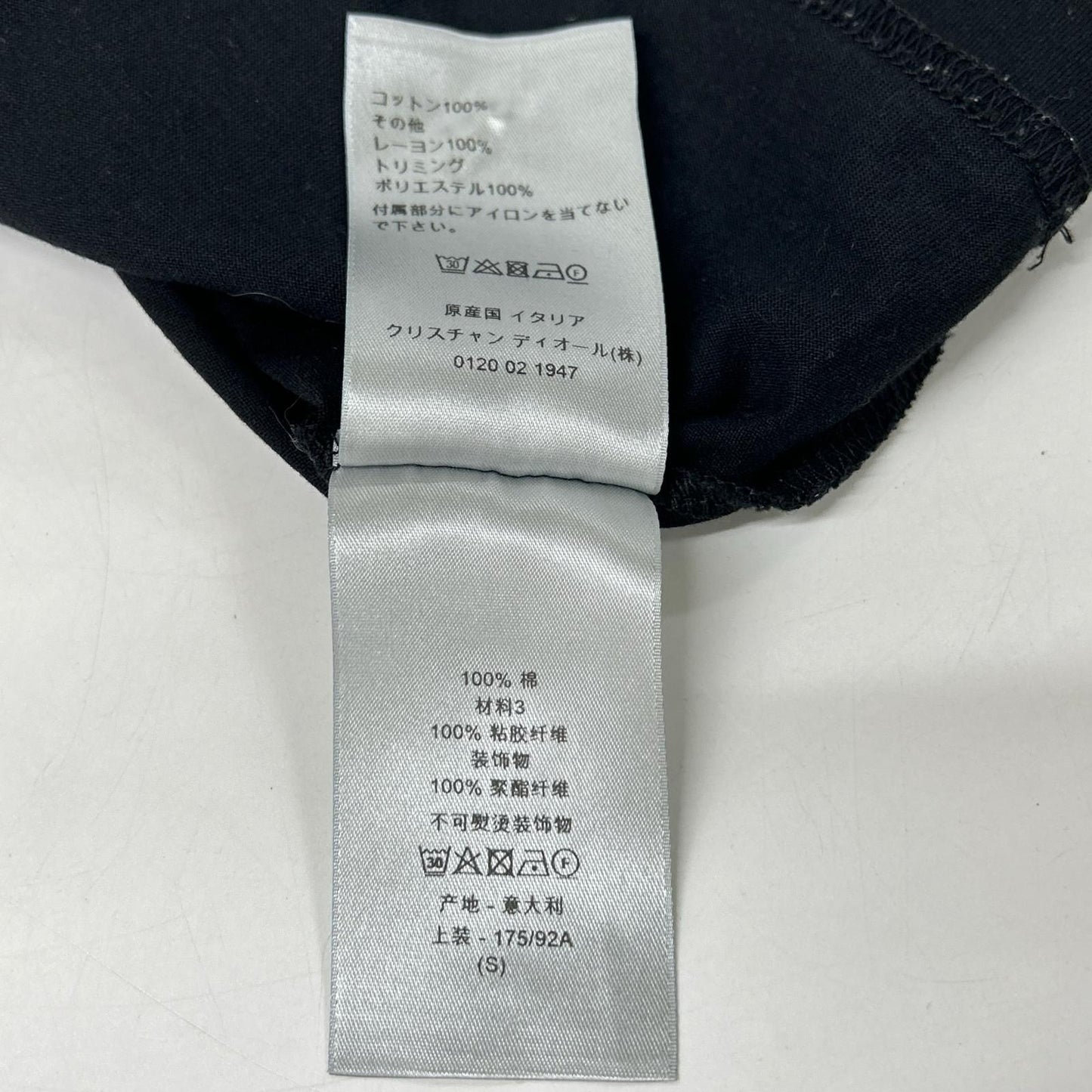 Dior Black Ccd Heart Patch T-Shirt — view 5