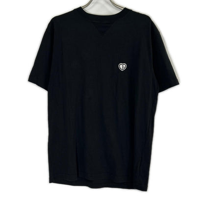 Dior Black Ccd Heart Patch T-Shirt