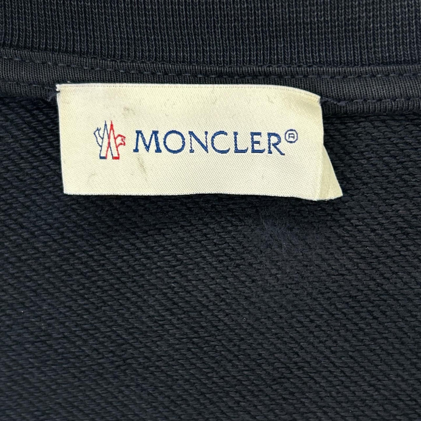 Moncler Mon Cles Navy Maglia Track Jacket — view 4
