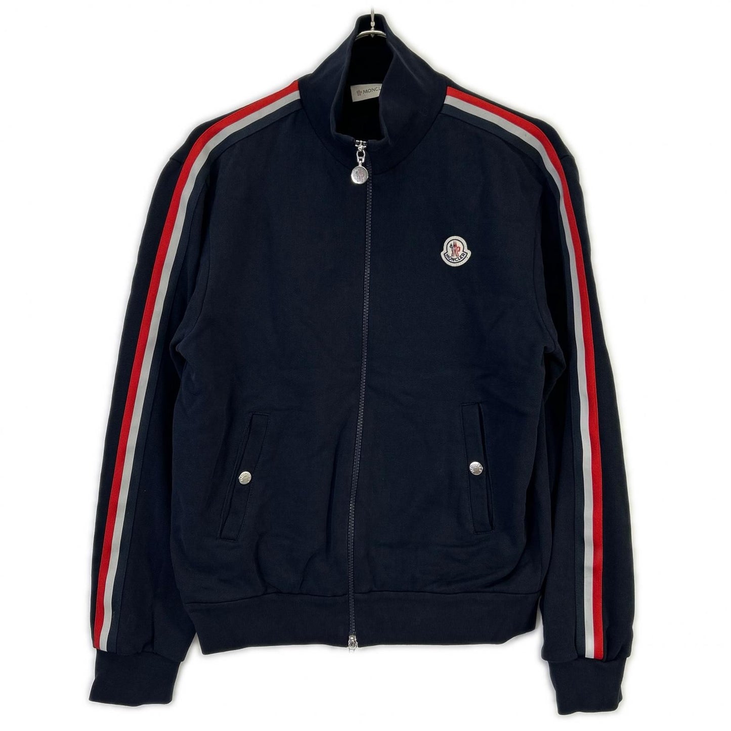Moncler Mon Cles Navy Maglia Track Jacket