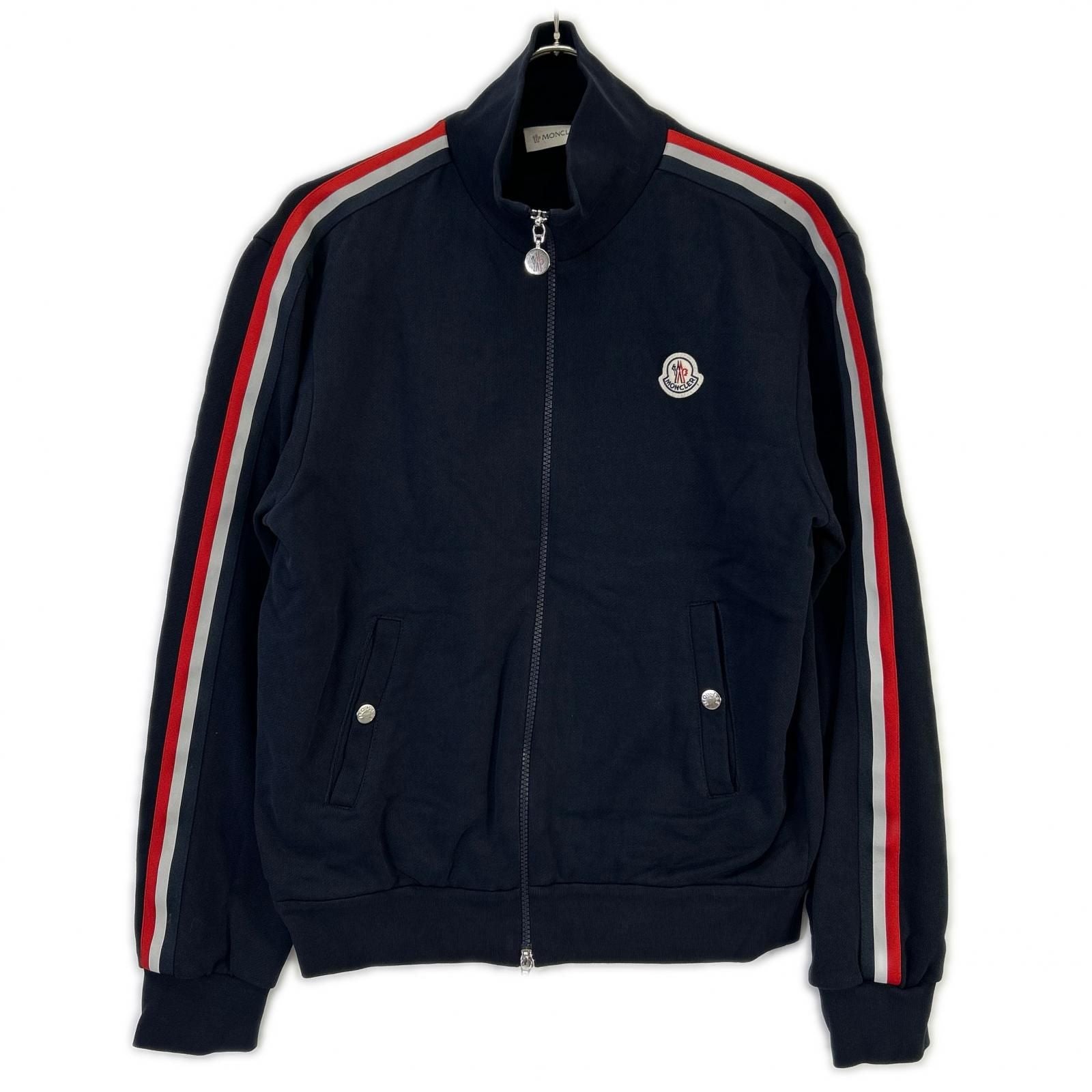 Moncler Mon Cles Navy Maglia Track Jacket